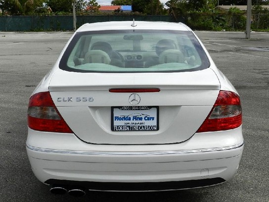 Florida Fine Cars - Used MERCEDES-BENZ CLK CLASS 2007 HOLLYWOOD CLK550