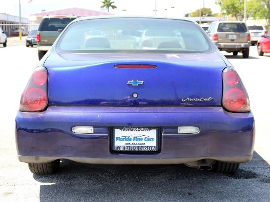 Florida Fine Cars - Used CHEVROLET MONTE CARLO 2003 MIAMI LS