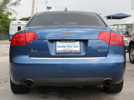 Florida Fine Cars - Used AUDI A4 2007 MIAMI 2.0T