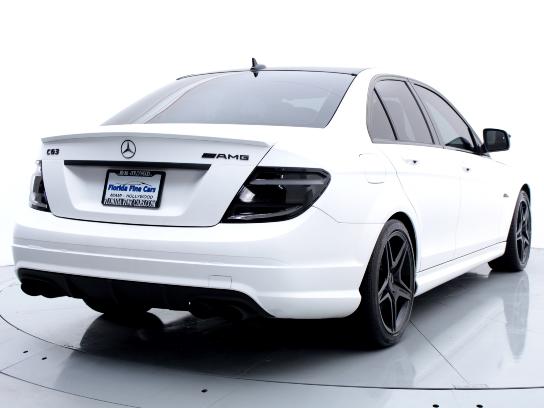 Florida Fine Cars - Used MERCEDES-BENZ C CLASS 2009 MIAMI C63 AMG