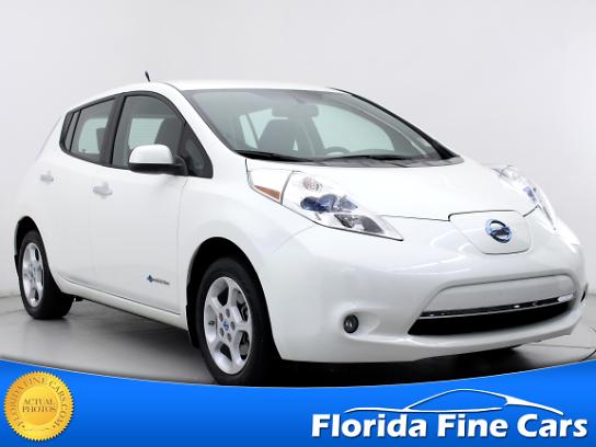 Florida Fine Cars - Used NISSAN LEAF 2013 MIAMI SV