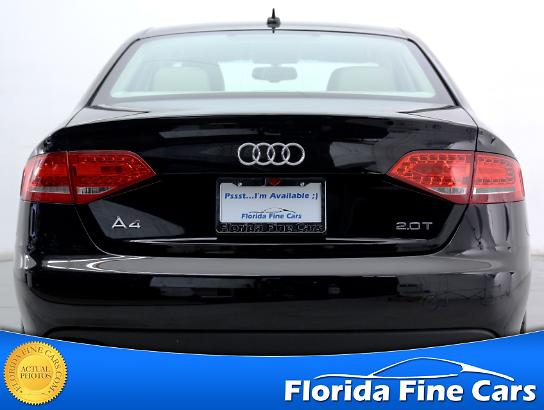 Florida Fine Cars - Used AUDI A4 2011 HOLLYWOOD PREMIUM