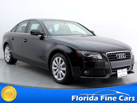 Florida Fine Cars - Used AUDI A4 2011 HOLLYWOOD PREMIUM