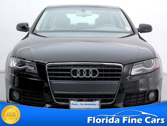 Florida Fine Cars - Used AUDI A4 2011 HOLLYWOOD PREMIUM