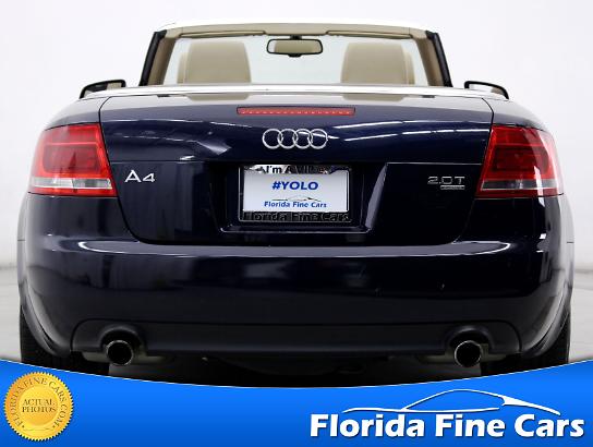 Florida Fine Cars - Used AUDI A4 2008 MIAMI 2.0T QUATTRO