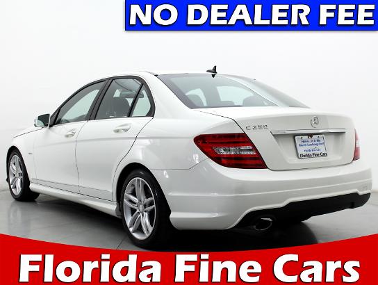 Florida Fine Cars - Used MERCEDES-BENZ C CLASS 2012 HOLLYWOOD C250