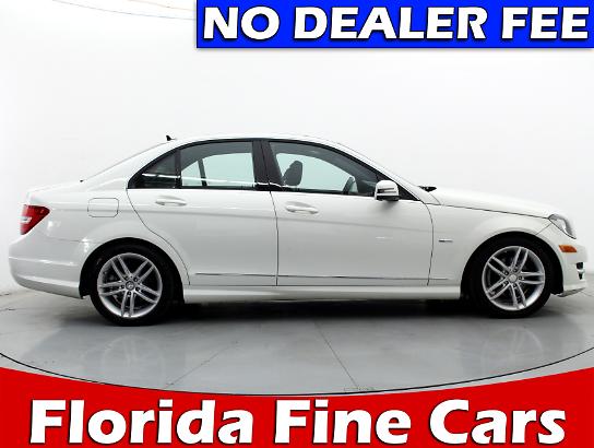 Florida Fine Cars - Used MERCEDES-BENZ C CLASS 2012 HOLLYWOOD C250