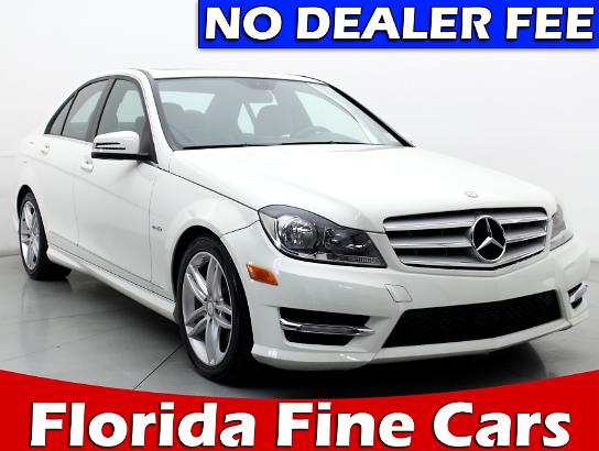 Florida Fine Cars - Used MERCEDES-BENZ C CLASS 2012 HOLLYWOOD C250