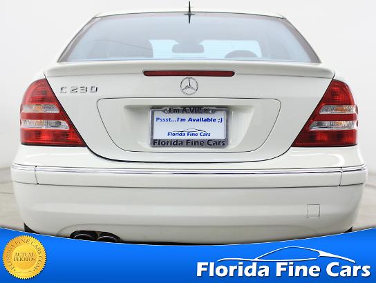 Florida Fine Cars - Used MERCEDES-BENZ C CLASS 2007 MIAMI C230