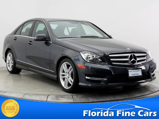 Florida Fine Cars - Used MERCEDES-BENZ C CLASS 2013 MIAMI C300 4MATIC