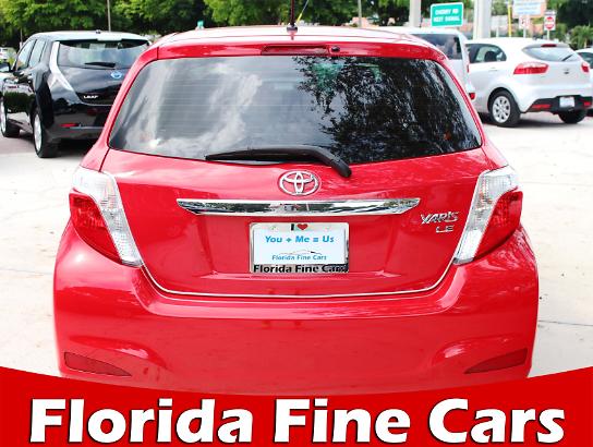 Florida Fine Cars - Used TOYOTA YARIS 2013 WEST PALM LE
