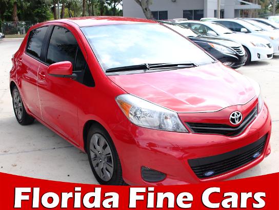 Florida Fine Cars - Used TOYOTA YARIS 2013 WEST PALM LE