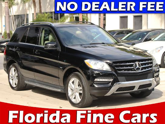 Florida Fine Cars - Used MERCEDES-BENZ M CLASS 2012 WEST PALM ML350 BLUETEC