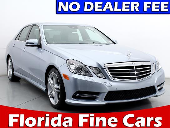 Florida Fine Cars - Used MERCEDES-BENZ E CLASS 2013 HOLLYWOOD E550 4MATIC