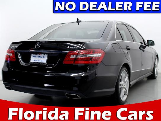 Florida Fine Cars - Used MERCEDES-BENZ E CLASS 2013 MIAMI E550 4MATIC