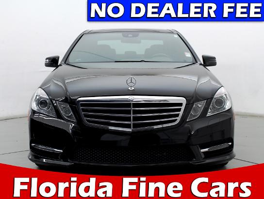 Florida Fine Cars - Used MERCEDES-BENZ E CLASS 2013 MIAMI E550 4MATIC