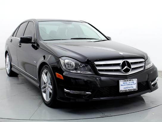 Florida Fine Cars - Used MERCEDES-BENZ C CLASS 2012 HOLLYWOOD C250