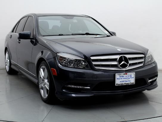 Florida Fine Cars - Used MERCEDES-BENZ C CLASS 2011 MIAMI C300