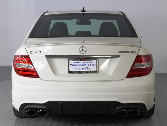 Florida Fine Cars - Used MERCEDES-BENZ C CLASS 2012 WEST PALM C63 AMG