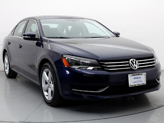 Florida Fine Cars - Used VOLKSWAGEN PASSAT 2013 MIAMI SE