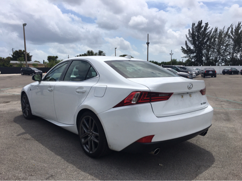 Used 2014 LEXUS IS 350 F SPORT for sale in MIAMI | 81851