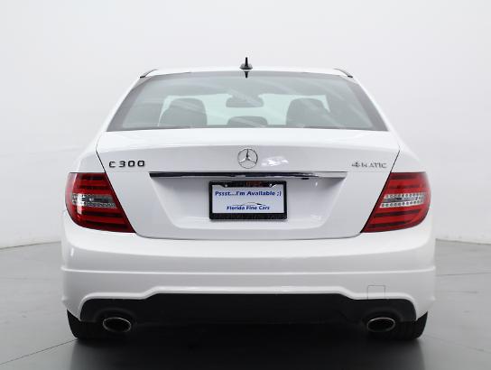 Florida Fine Cars - Used MERCEDES-BENZ C CLASS 2013 MIAMI C300 4MATIC