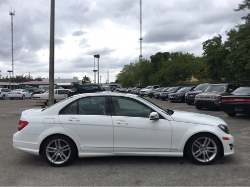 Florida Fine Cars - Used MERCEDES-BENZ C CLASS 2013 MIAMI C300 4MATIC