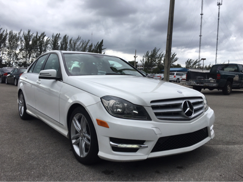 Florida Fine Cars - Used MERCEDES-BENZ C CLASS 2013 MIAMI C300 4MATIC