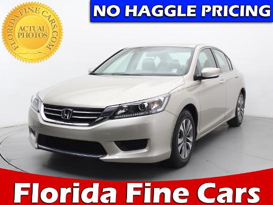 Florida Fine Cars - Used HONDA ACCORD 2014 MIAMI LX