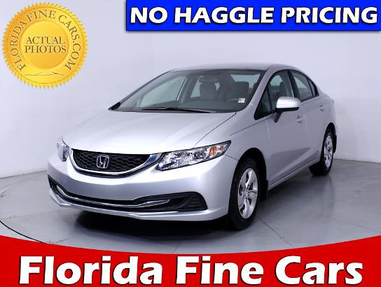 Florida Fine Cars - Used HONDA CIVIC 2014 HOLLYWOOD LX