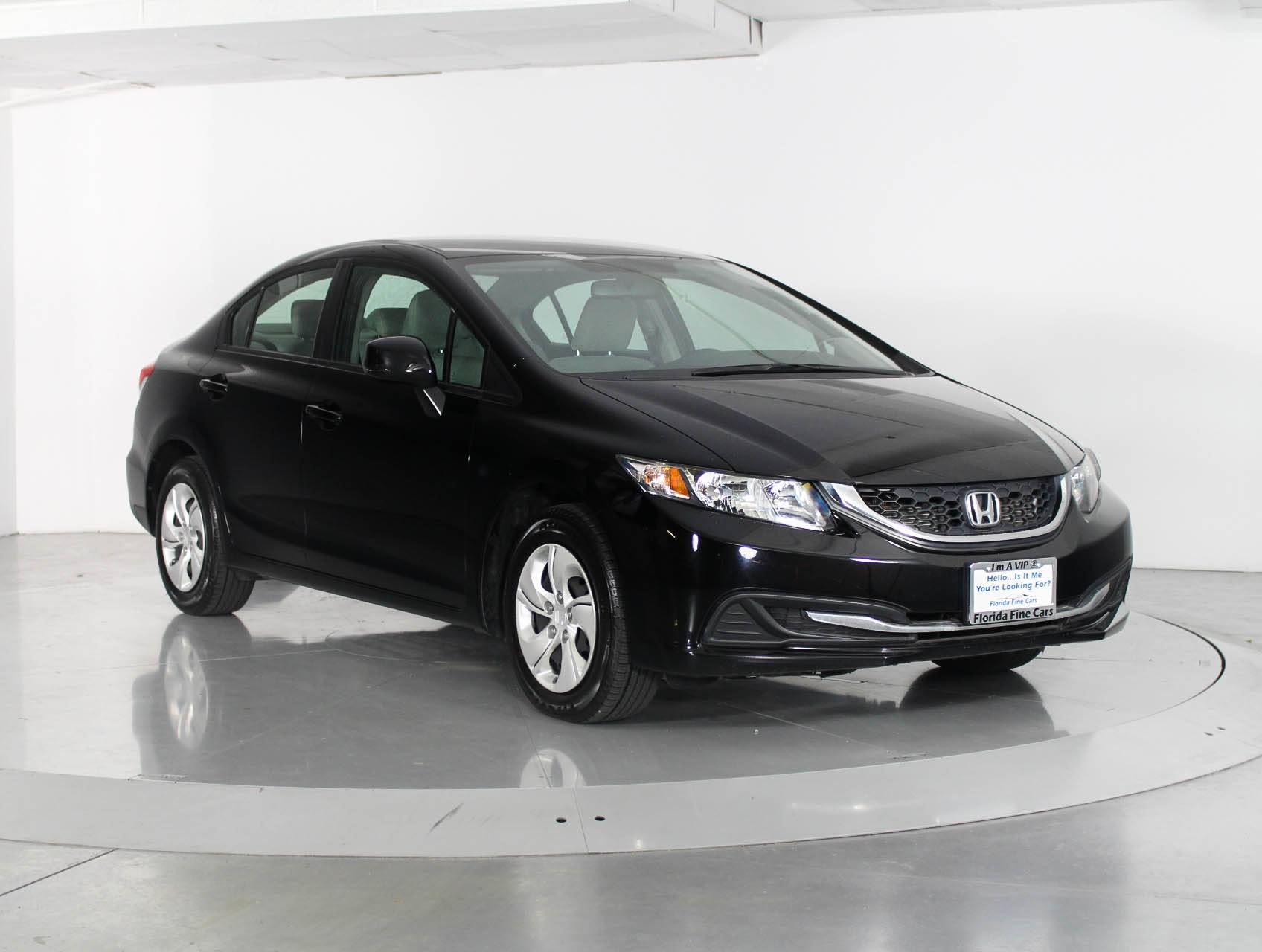 Florida Fine Cars - Used HONDA CIVIC 2013 WEST PALM LX