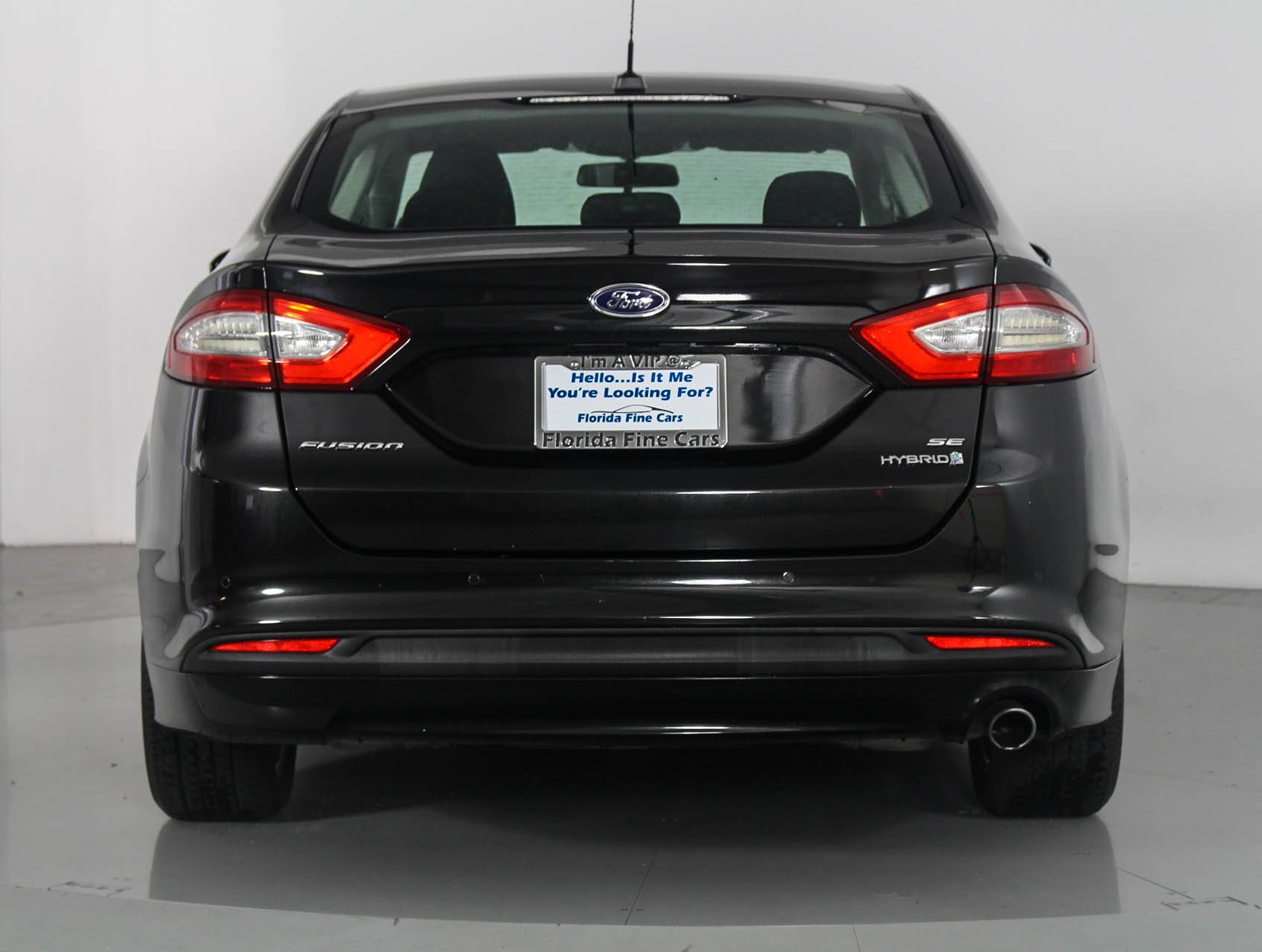 Florida Fine Cars - Used FORD FUSION 2014 WEST PALM SE HYBRID
