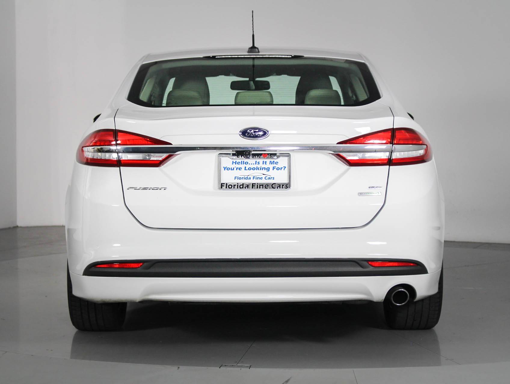 Florida Fine Cars - Used FORD FUSION 2017 WEST PALM SE