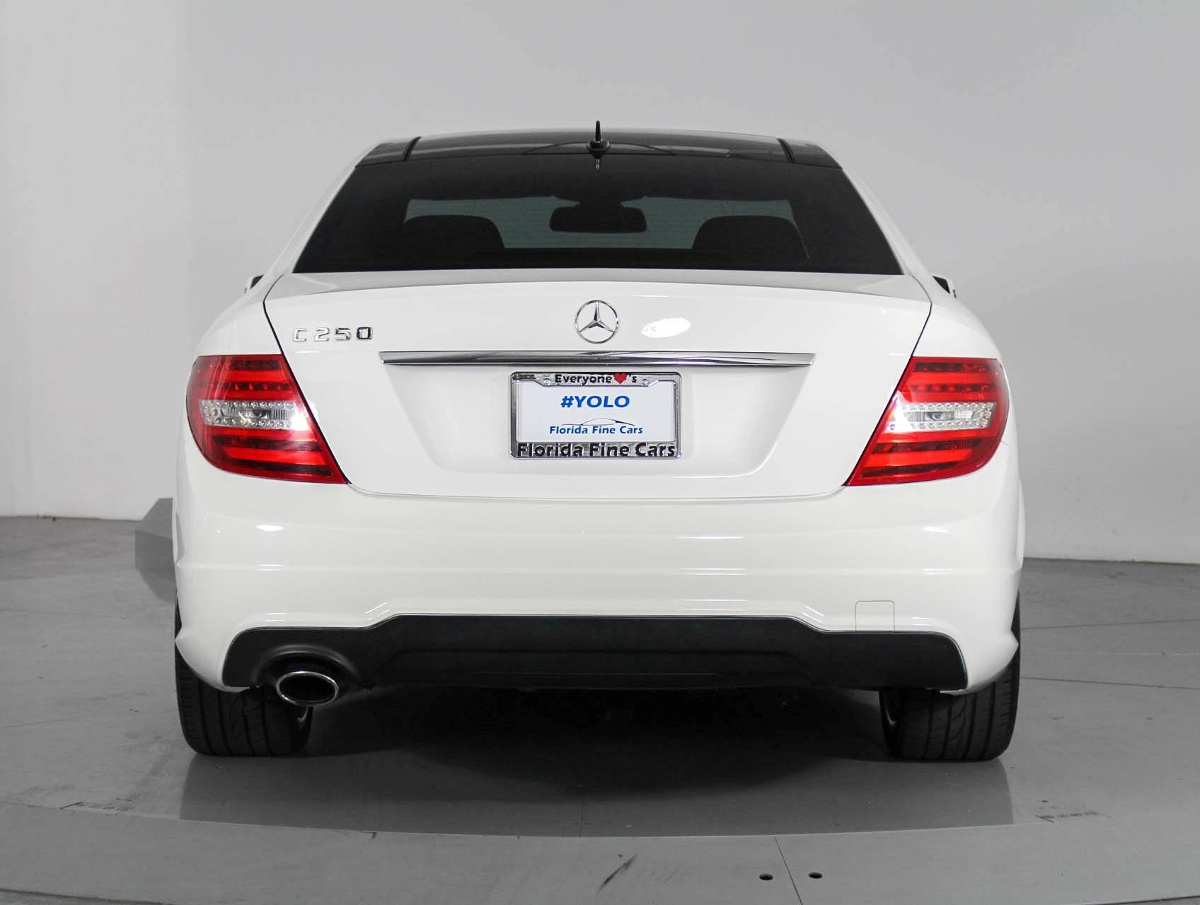 Florida Fine Cars - Used MERCEDES-BENZ C CLASS 2013 WEST PALM C250