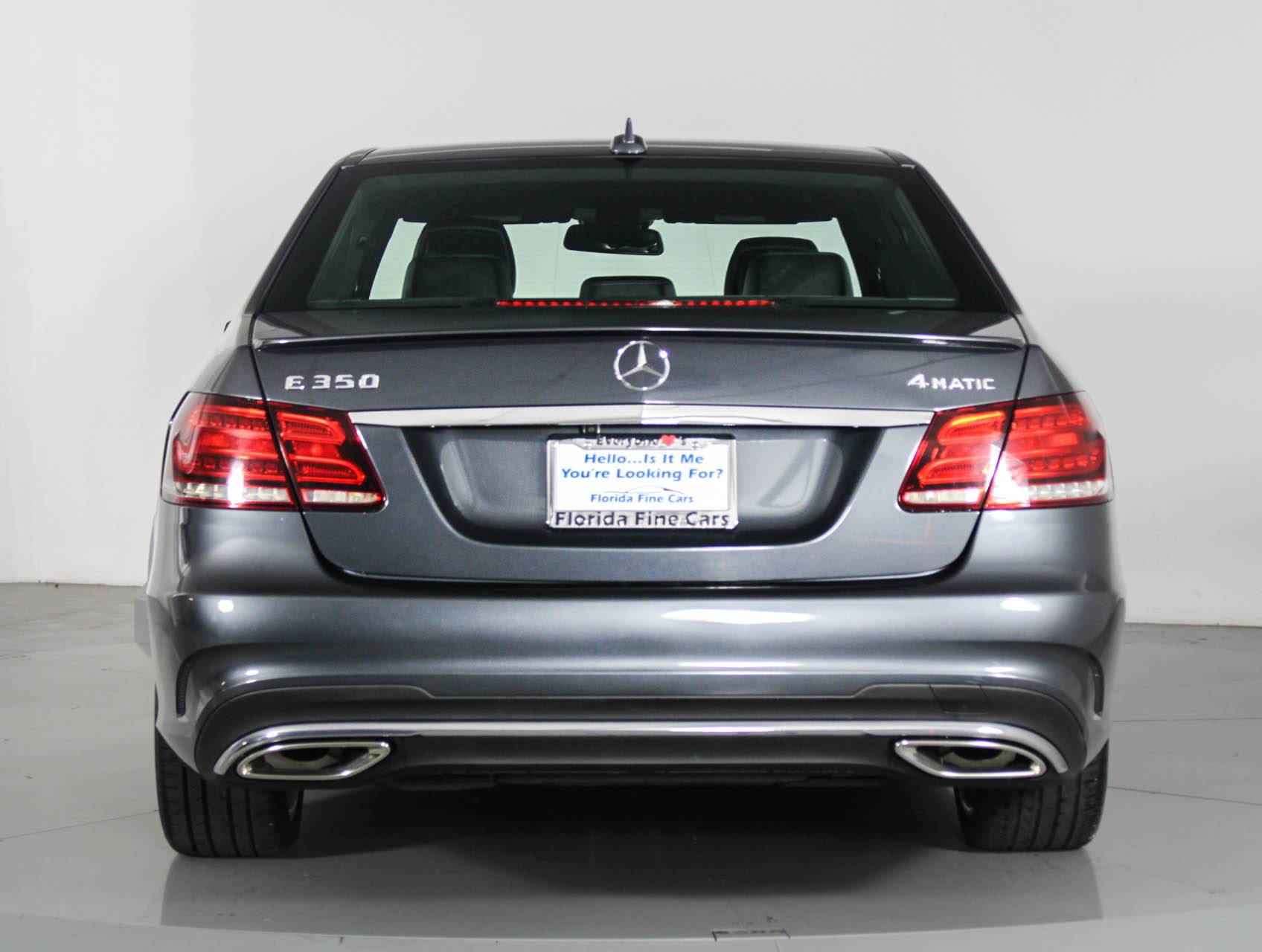 Florida Fine Cars - Used MERCEDES-BENZ E CLASS 2014 WEST PALM E350 4MATIC SPORT