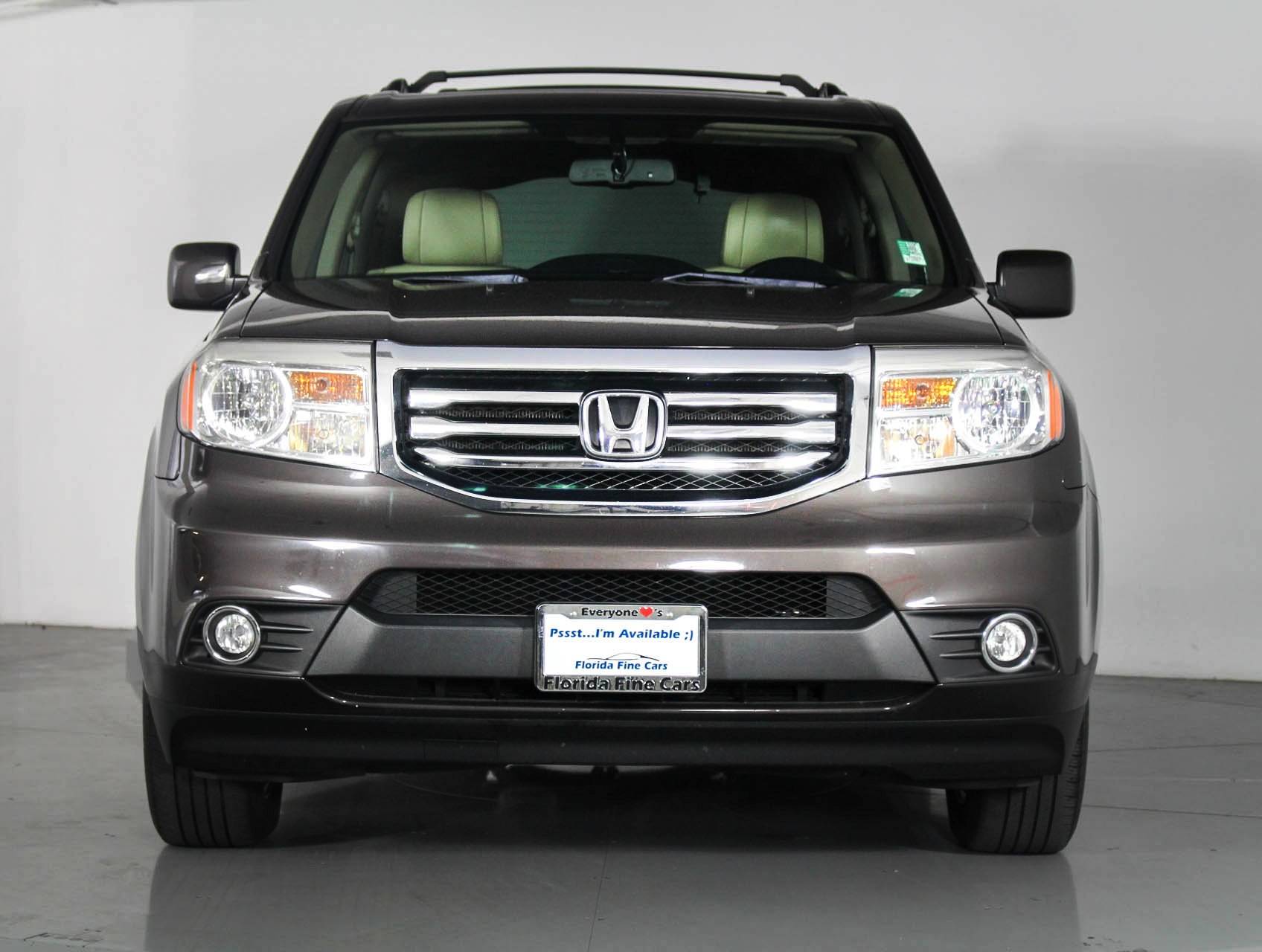 Florida Fine Cars - Used HONDA PILOT 2014 HOLLYWOOD EXL