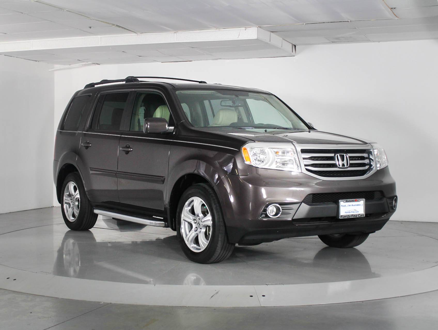 Florida Fine Cars - Used HONDA PILOT 2014 HOLLYWOOD EXL