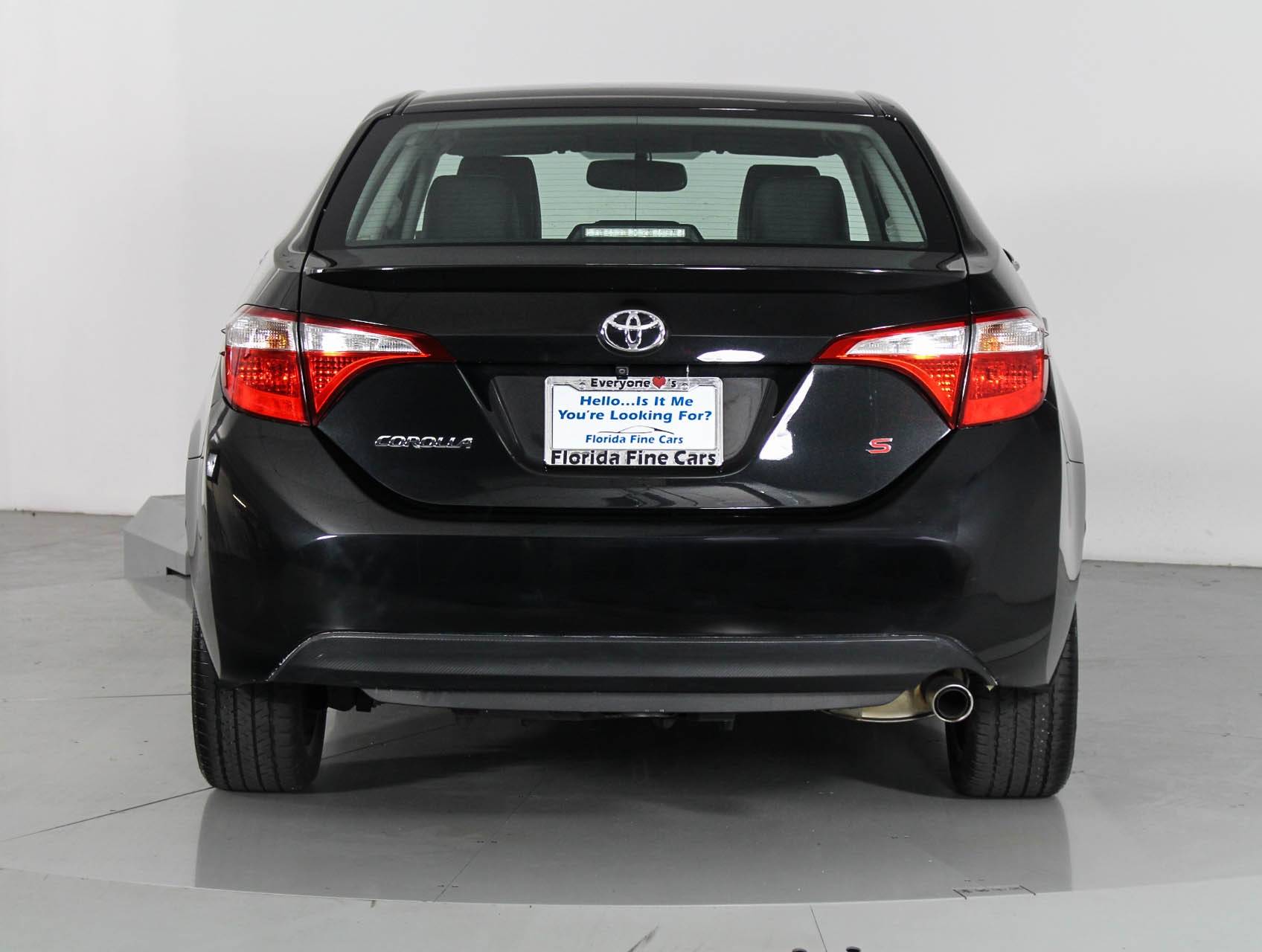 Florida Fine Cars - Used TOYOTA COROLLA 2015 WEST PALM S PLUS