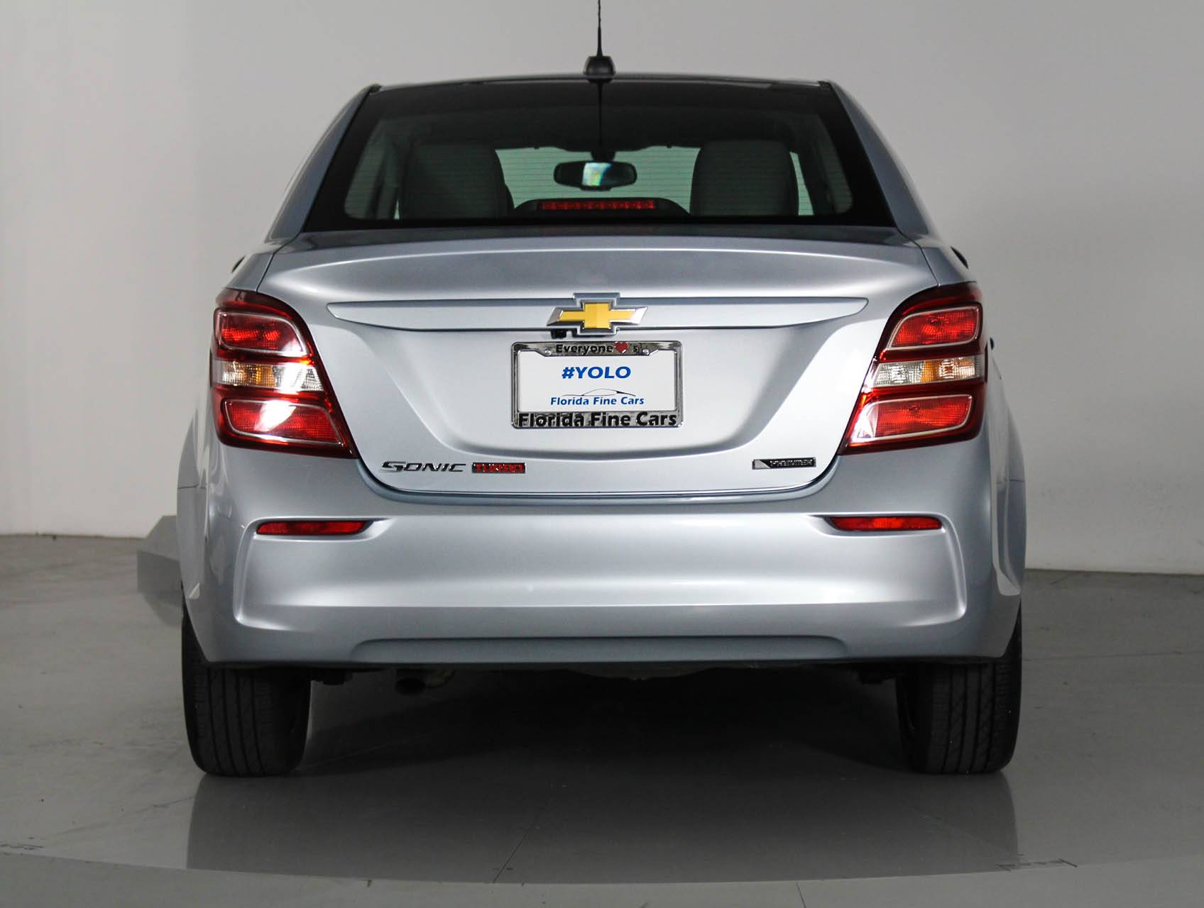 Florida Fine Cars - Used CHEVROLET SONIC 2017 WEST PALM PREMIER