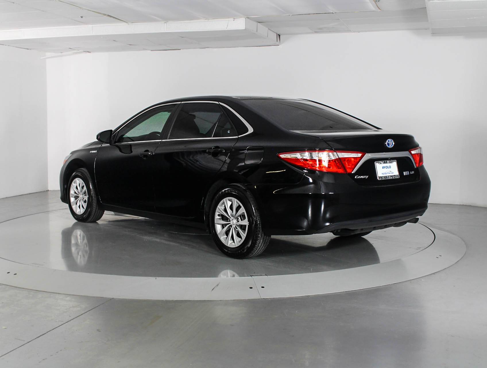 Florida Fine Cars - Used TOYOTA CAMRY 2016 WEST PALM LE HYBRID