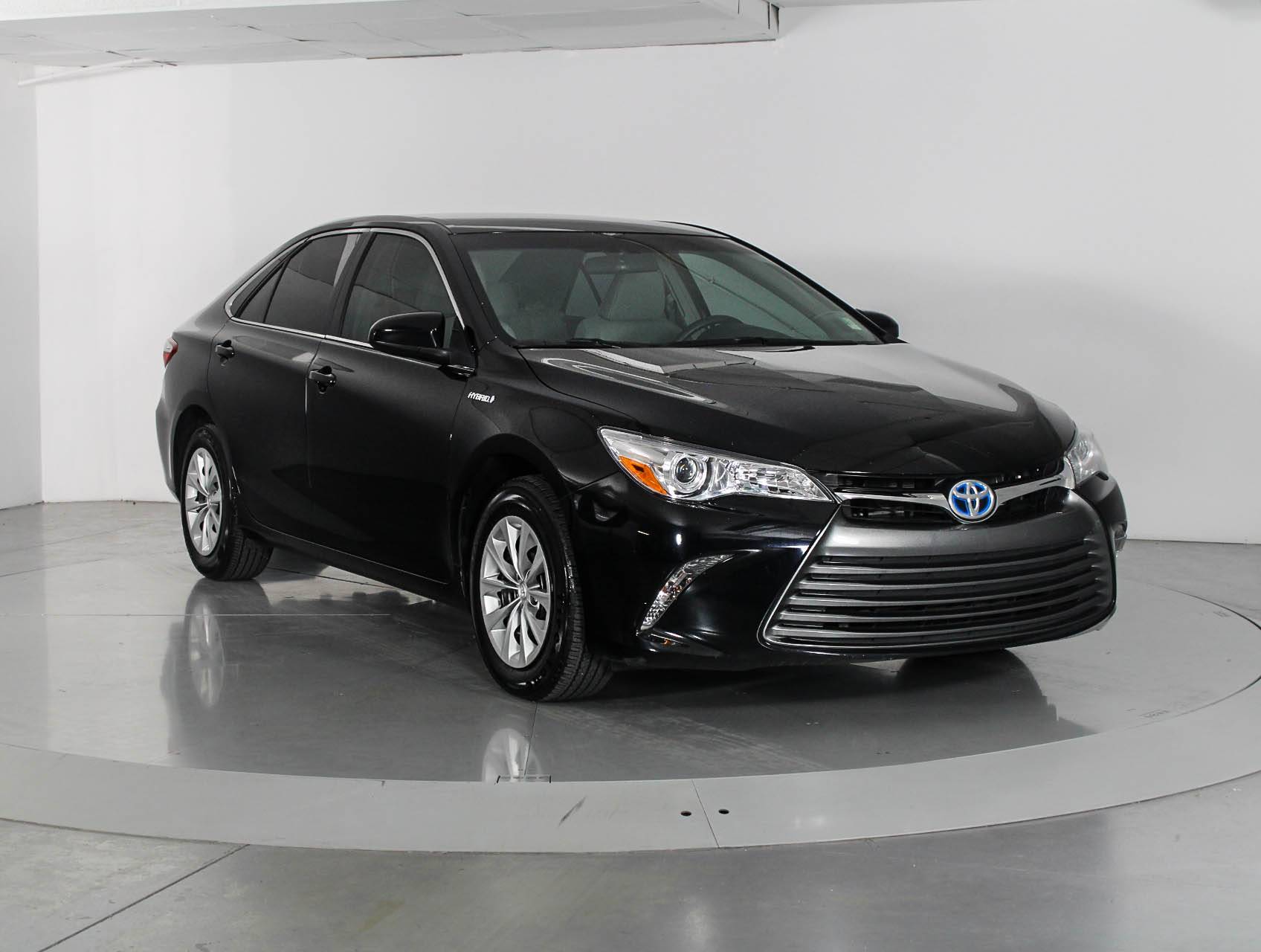 Florida Fine Cars - Used TOYOTA CAMRY 2016 WEST PALM LE HYBRID