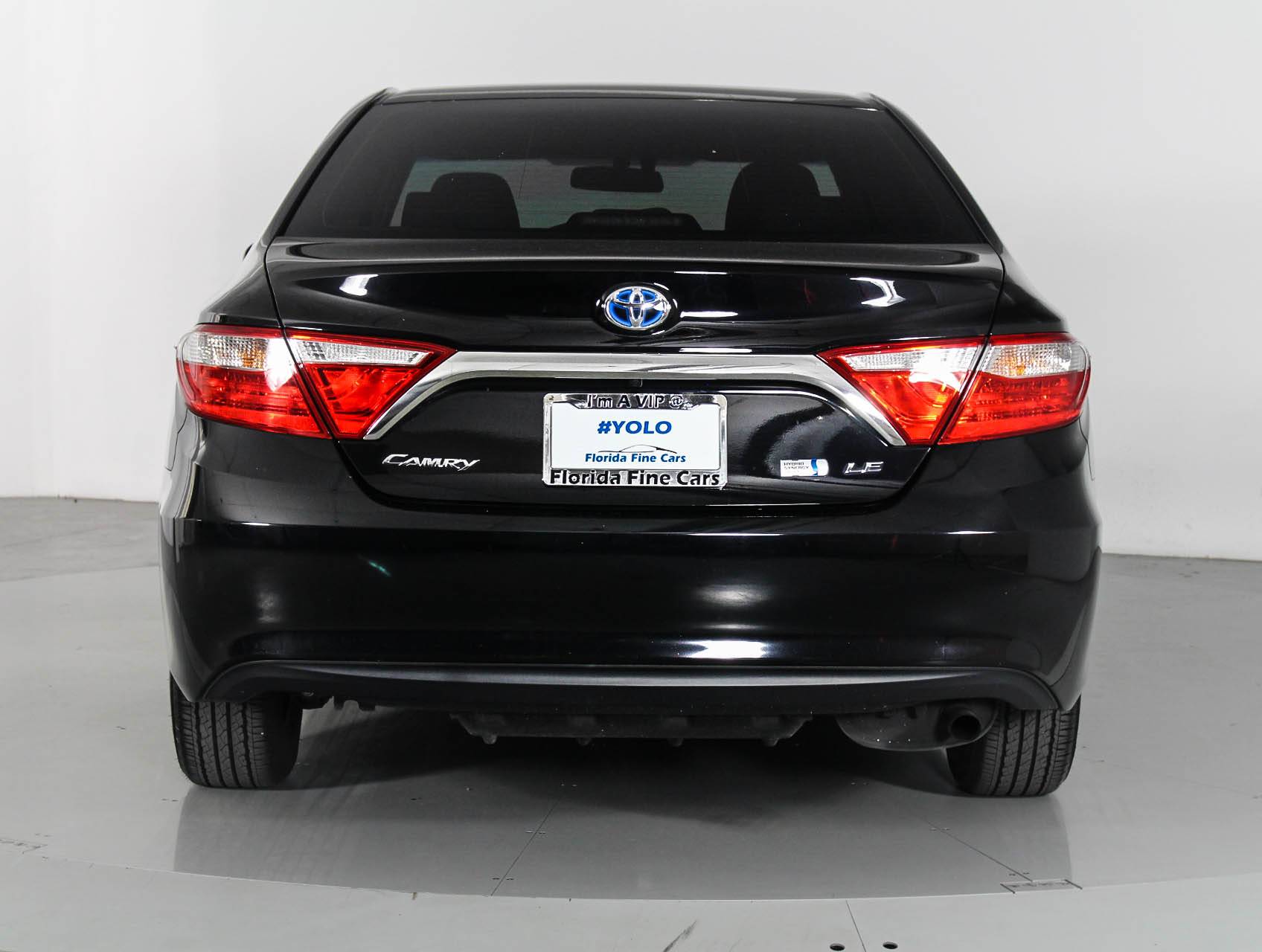 Florida Fine Cars - Used TOYOTA CAMRY 2016 WEST PALM LE HYBRID