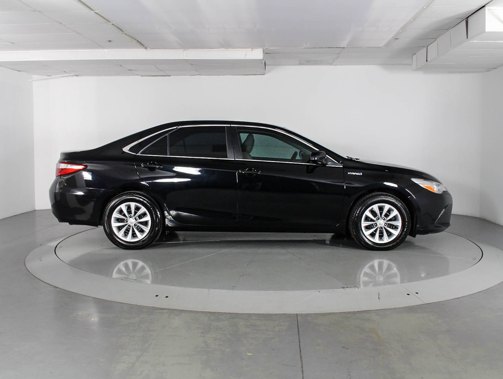 Florida Fine Cars - Used TOYOTA CAMRY 2016 WEST PALM LE HYBRID