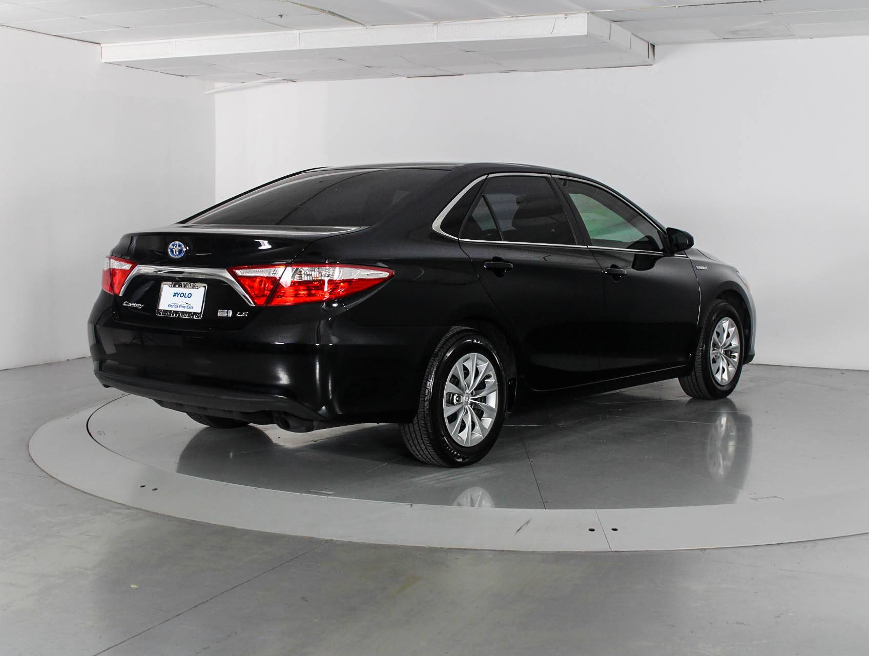 Florida Fine Cars - Used TOYOTA CAMRY 2016 WEST PALM LE HYBRID