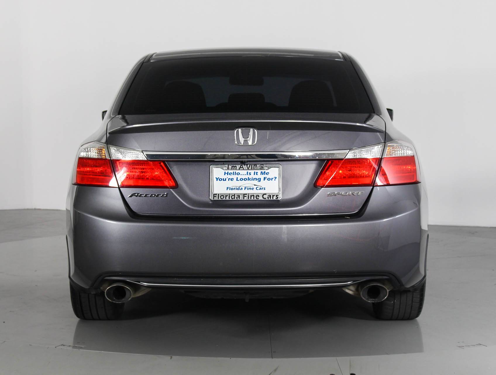 Florida Fine Cars - Used HONDA ACCORD 2014 WEST PALM SPORT