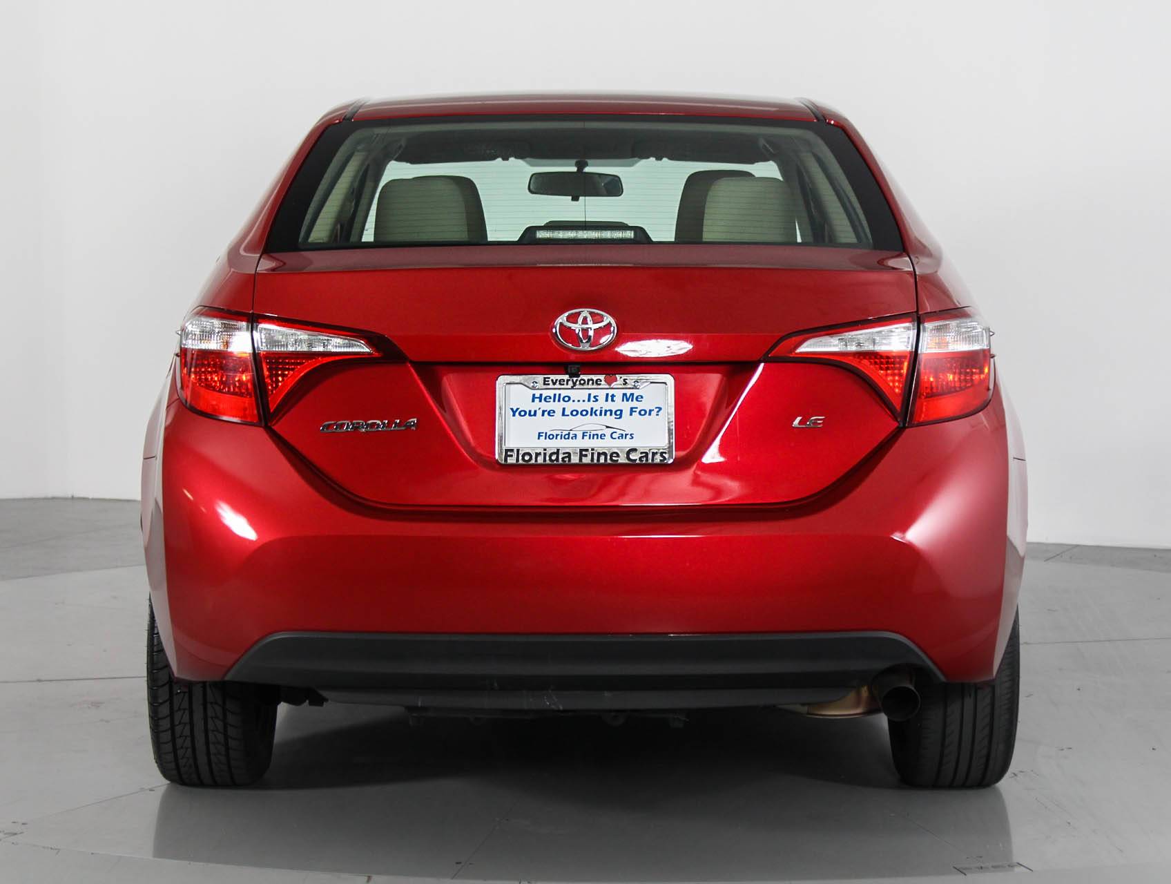 Florida Fine Cars - Used TOYOTA COROLLA 2015 MIAMI Le