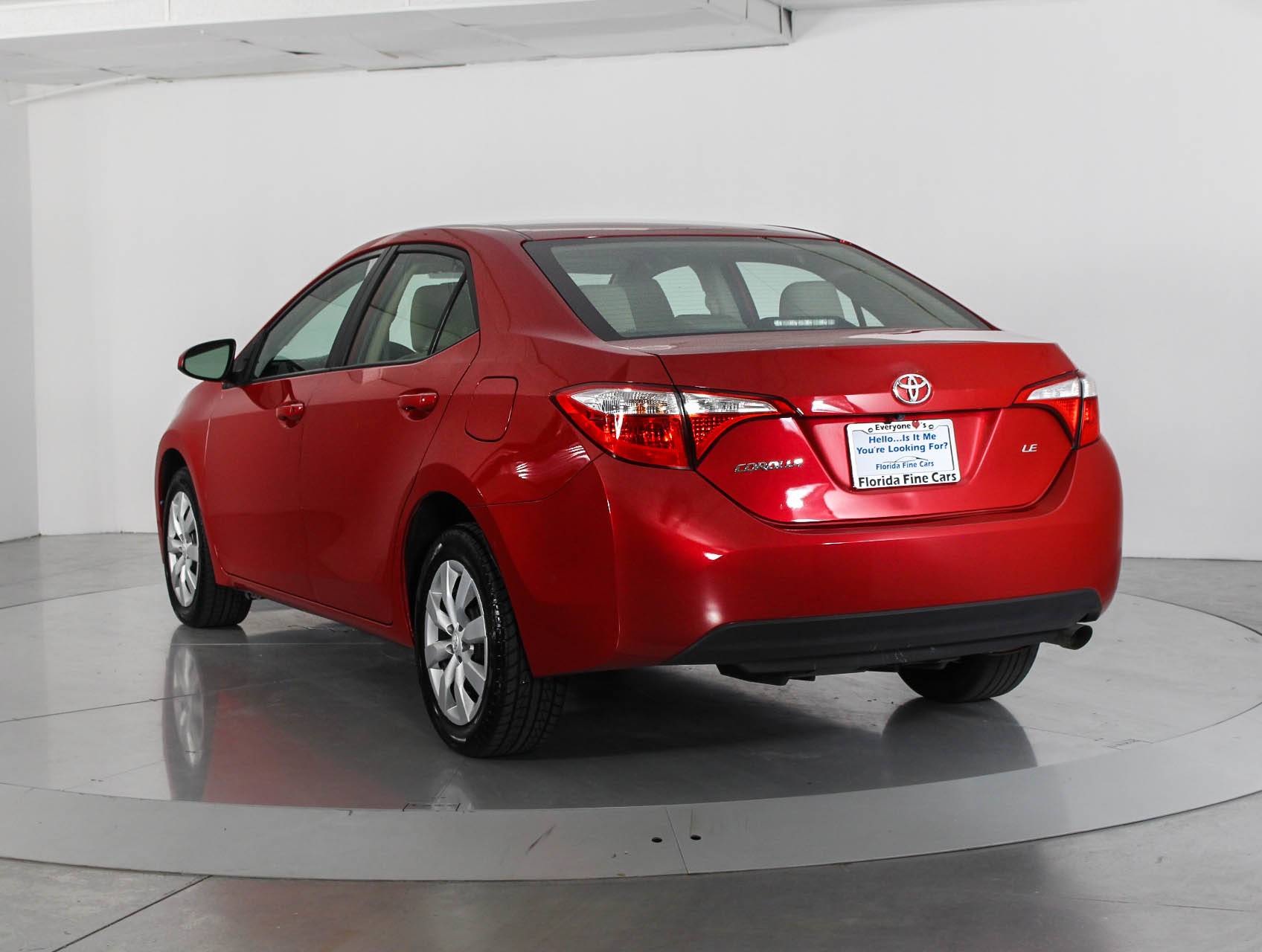Florida Fine Cars - Used TOYOTA COROLLA 2015 MIAMI Le
