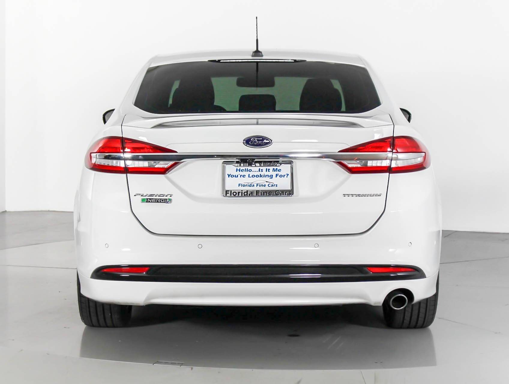 Florida Fine Cars - Used FORD FUSION ENERGI 2017 WEST PALM TITANIUM
