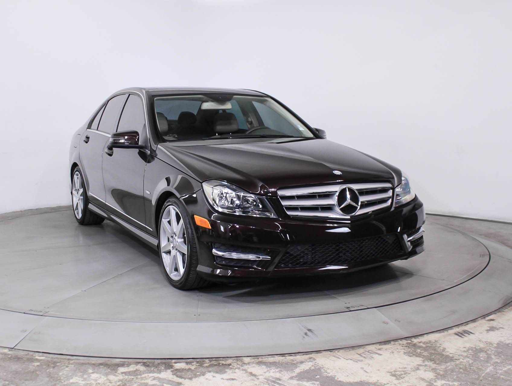 Florida Fine Cars - Used MERCEDES-BENZ C CLASS 2012 HOLLYWOOD C250