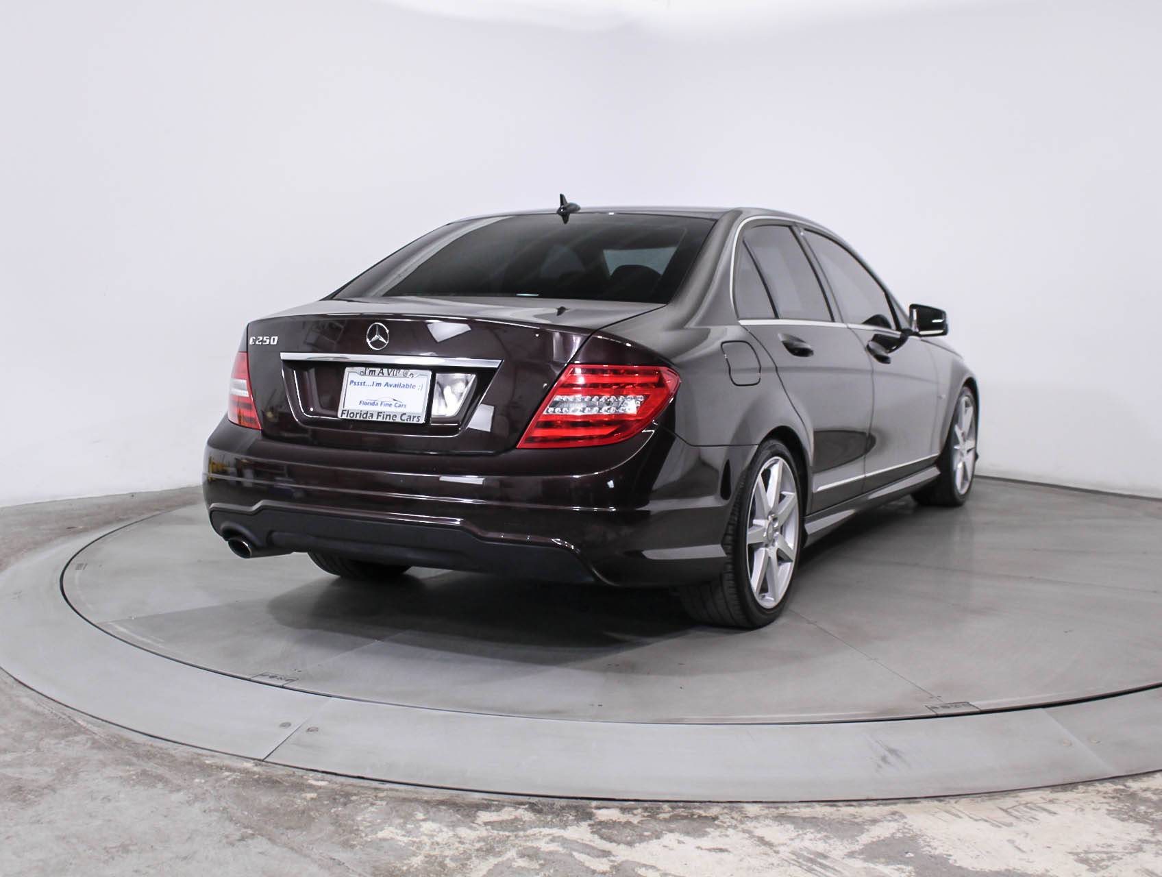 Florida Fine Cars - Used MERCEDES-BENZ C CLASS 2012 HOLLYWOOD C250